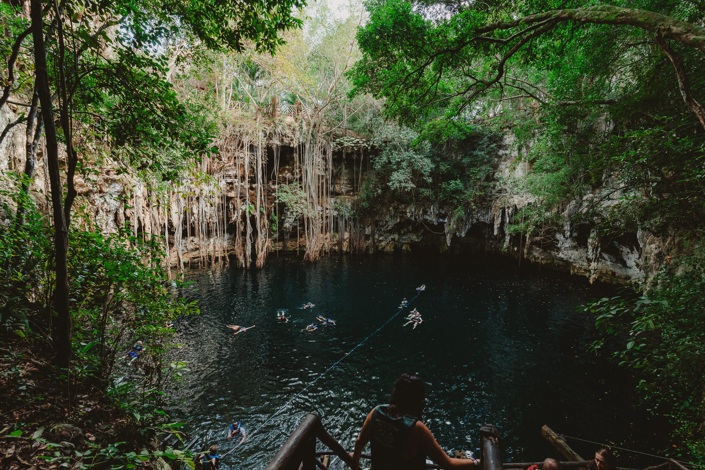The cenotes near Mérida, Yucatán, Mexico, offer a unique and breathtaking natural experience for travelers seeking to explore the beauty of the region's underground rivers and crystal-clear waters. This image captures the serene and stunning beauty of a cenote, surrounded by lush jungle and vibrant greenery. Just a short drive from Mérida, visitors can discover a variety of cenotes, each offering a different experience, from swimming and snorkeling to exploring ancient cave systems. Some of the most popular cenotes near Mérida include Cenote Xlacah, Cenote Cuzamá, and Cenote Ik Kil. Visiting these natural wonders provides a chance to connect with Yucatán’s natural beauty, while learning about the geological and cultural significance of these sacred sites.
SEO Optimized Keywords: cenotes near Mérida, Yucatán cenotes, Cenote Xlacah, Cenote Cuzamá, Cenote Ik Kil, swimming in cenotes, Yucatán natural attractions, Mérida day trips, cenote tours Yucatán, things to do near Mérida, cenote caves, Yucatán eco-tourism, Yucatán nature tours.